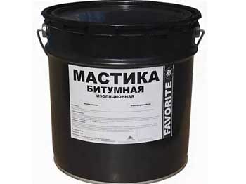 Битумная изоляция фундамента